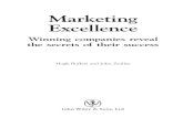 Marketing Excellence · Library of Congress Cataloging-in-Publication Data Burkitt, Hugh. Marketing excellence : winning companies reveal the secrets of their success / Hugh Burkitt