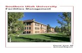 Southern Utah University Facilities Management · of Facilities Management. Southern Utah University continues to soar despite the challenges laid before us. Fiscal Year 20 ended