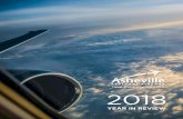 2018 - Asheville Regional Airportfirst in performance, first in teamwork and first in soul — and it’s only the beginning. That’s right. We’re a front-runner now, and we’re