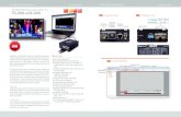 (字幕机+TC-200专用字幕软件) HD/SD Character Generator Kit …(such as the Datavideo SE-2800 and SE-3000) that has a down-stream keyer (DSK). •Overlay mode The Title Overlay