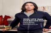 2020 UPS Rate and Service Guide...a pallet occupies in relation to its actual weight. Billable weight is the weight used to calculate the rate. The billable weight will be the greater