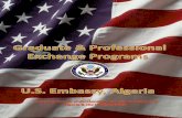 The Foreign Student Program - USEmbassy.gov Grad... · U.S. society, education, and culture, past and present. Through a combination of traditional, multi-disciplinary and interdisciplinary