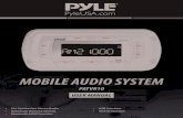 MOBILE AUDIO SYSTEM...MOBILE AUDIO SYSTEM USER MANUAL PATVR10 • PLL Synthesizer Stereo Radio • Automatic Memory Storing • Bluetooth A2DP Function • USB Interface • AUX IN