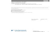 YASKAWA MOTOMAN-EH80 INSTRUCTIONS · ii 168952-1CD HW0484108 • This instruction manual is intended to explain operating instructions and maintenance procedures primarily for the