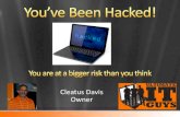 Cleatus Davis Owner · Business Class email with spam protection Don’t use free email account from your internet service provider Generally not secure Ad supported (major source