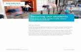 Five keys to help create a safe, secure school environment · White paper | Securing Our Students ready for an important game: she practices game situations, runs drills, and studies