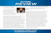 ACOMS REVIEW - cdn.ymaws.com€¦ · ADA CERP is a service of the American Dental Association to assist dental professionals in identifying quality providers of continuing dental