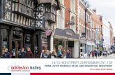 ockleston bailey PRIME LISTED FREEHOLD RETAIL AND ... · Location Shrewsbury is an attractive, historic County Town and the cultural and retail centre for Shropshire and a large area