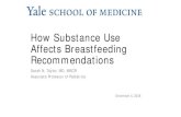 How Substance Use Affects Breastfeeding Recommendationsdocuments.cthosp.org/How Substance Use Affects...“maternal substance abuse is not a categorial contraindication to breastfeeding”