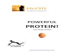 Protein – The Magic Bullet - Warrior Woman Fitness€¦ · As mentioned, protein is also important for various bodily functions including maintaining strong hair, teeth and skin.