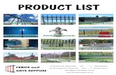 FENCE and GATE SUPPLIES...Chain-wre Fenctn Chain-wire Fencing BalUsQradeS Balustrades Decorative enan Decorative Fencing SecurityFenCÎhg Security Fencing PRODUCT LIST Security Fencing
