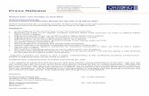 Press Release Email:info.plc@oxinst · 2013. 6. 11. · Press Release Oxford Instruments plc Tubney Woods, Abingdon, Oxon OX13 5QX, UK Tel: +44 (0) 1865 393200 Email:info.plc@oxinst.com