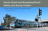 Doran Street Interim Improvements - Metromedia.metro.net/.../regionalrail/presentation_doranstreet_2016-0328.… · Doran Street and Broadway/Brazil . Safety and Access Project .