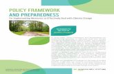POLICY FRAMEWORK AND PREPAREDNESS · range of disasters such as cyclones, storms, floods and droughts. The entire east coastline of Tamil Nadu, Andhra Pradesh, Odisha and West Bengal