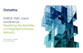 Audit, Consulting, Advisory, and Tax Services - EMEATMC ......Deloitte provides audit, consulting, financial advisory, risk management, tax and related services to public and private