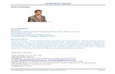 Prof.T Demappa · RESUME Dr.T.DEMAPPA, Professor, D.P.G.S & R.P.Sc, University of Mysore Page 2 EXPERIENCE M.Sc; Physical Chemistry, Department of Chemistry, Manasagangothri, University
