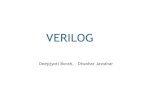 VERILOG - RWTH Aachen Universityhpac.cs.umu.se/teaching/sem-hpsc-14/presentations/Verilog slides.pdf · What is Verilog ? Verilog is a hardware description language(HDL) Verilog is