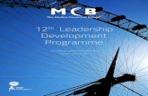 Development Programme - mcb.org.ukThe Muslim Council of Britain 12 th Leadership Development Programme 9 Patrons: Mr Farooq Murad, Mr Jahangeer Akhtar, Dr Akber Mohamedali, Mr Iqbal
