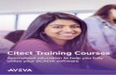 Citect Training Courses - Aveva€¦ · eLearning The digital learning evolution has arrived. Empower your workforce with easy online access to training content anytime, anywhere,