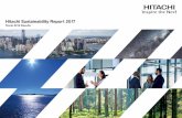 Hitachi Sustainability Report 2017Financial and Non-Financial Information Reports on Hitachi’s Value Creation Non-Financial Information Reports The Hitachi Sustainability Report