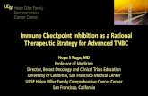 Immune Checkpoint Inhibition as a Rational Therapeutic ...images.researchtopractice.com/2019/Meetings/Download/SA2019/2/… · • In 2015 she recurred with lung and abdominal nodal