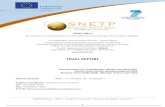 FINAL REPORT - cordis.europa.eu · SNETP-Office – Document D0.3 – FINAL REPORT 2 SNETP Office – Contract Number: 232652 Secretariat of the European Sustainable Nuclear Energy