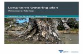 Long term watering plan - Water and catchments€¦ · 10.2 Working Group for the long-term watering plan 67 10.3 Stakeholder review 68 10.4 Beyond the long-term watering plan 68