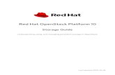 Red Hat OpenStack Platform 10 Storage Guide...OPENSTACK OpenStack recognizes two types of storage: ephemeral and persistent. Ephemeral storage is storage that is associated only to