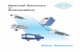 Brochure Flow Sensors - united.co.il · EGE-Elektronik Spezial-Sensoren GmbH •  Flow Sensors Technique and application