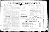 DISPATCHpinckneylocalhistory.org/Dispatch/1921-01-27.pdfr^feri tri*i5£iinLb'i/iQ^A rod dist.rlo-ution o! £