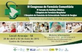 O CONGRESSO - SBRAFH · Encontro do Setor Varejista Farmacêutico e o IV EXPOFAR serão realizados em Aracaju, no Centro de Convenções, entre os dias 30 de abril e 02 de maio de