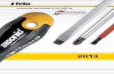 exclusively represented in the USA bygerman-hand-tools.com/files/felo_US_catalog_2013.pdf · Bondhus’ in-house Customer Service staff is made up of highly-trained professionals