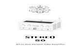 C:UsersoxportxDesktopiFi Retro Stereo 50 Manual · The iFi Retro Stereo 50's DAC's design is based on the award winning iFi micro iDSD. It uses Minimum Phase (44.1kHz-192kHz) and