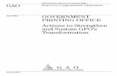 GAO-04-830 Government Printing Office: Actions to ... · Web and are doing more of their printing and dissemination of information without using GPO services. At the same time, the