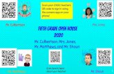 Fifth Grade Open House Mr. Culbertson 2020 Mrs. Jones...Fifth Grade Open House 2020 Mr. Culbertson, Mrs. Jones, Mr. Matthews, and Mr. Shoun 1 Scan your child’s teachers QR code to