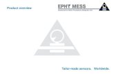Product overview - EPHY MESS · 4 | Product overview EPHY-MESS GmbH ev. 111Rev. 20180110 EPHY-MESS GmbH Product overview | 5 Tailor-made sensors 01. Globality and loyalty to location