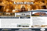 London€¦ · z Admission to Kensington Palace z Guided tour of the Royal Albert Hall with coffee & cake z Visit to Apsley House Our Tour The Copthorne Tara Hotel London Kensington
