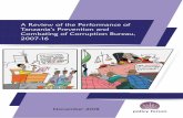 A Review of the Performance of Tanzania’s Prevention and … · 2019. 1. 21. · Chapter 4: PCCB’s capacities and performance ... Chart 4.1: PCB/PCCB performance 2004-2016 ...
