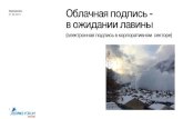 Облачная подпись - PKI-Forum 2018/Kulikov_23.pdf · в ожидании лавины (электронная подпись в корпоративном секторе)