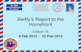 Swifty’s Report to the Homefront - HMM-364.org to the Homefront 15 .pdf · 2019. 9. 15. · Homefront Edition 15 4 Feb 2013 – 22 Feb 2013. YOUR NAME. 1c. The Marines of the Purple