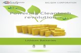 3orin Clant roltion - Balqon · Winston Battery Company is a high technology conglomerate enterprise specializing in research, development and production of rare earth lithium battery