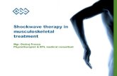 Shockwave therapy in musculoskeletal treatmentskanlab.no/assets/swt_part_1.pdfShockwave therapy / Ondrej Prouza 37 Unusuall clinical experience 6 moths old forefinger extensors incision