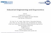 Industrial Engineering and Ergonomics · © Chair and Institute of Industrial Engineering and Ergonomics, RWTH Aachen University 10 - 7 Prospective and Corrective Ergonomics Prospective