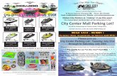 Our Annual BOAT SHOW & SALE will be taking place in the City … · 2016. 3. 23. · Our Annual BOAT SHOW & SALE will be taking place in the City Center Mall Parking Lot! We will