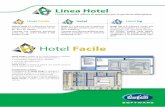 Hotel Facile · Hotel Facile è dotato di un menù facilitato e interatti-vo, che consente di accedere rapidamente a: • funzionalità maggiormente utilizzate; ... • Modulo Contabilità,