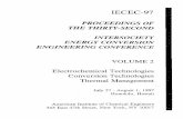 'Intersociety Energy Conversion Engineering Conference ... · IECEC-97 PROCEEDINGSOF THETHIRTY-SECOND INTERSOCIETY ENERGYCONVERSION ENGINEERINGCONFERENCE VOLUME2 Electrochemical Technologies