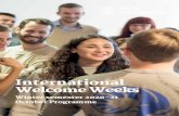 International Welcome Weeks · Welcome to Hamburg! We’re so pleased you’re here! Our programme of welcome and orientation events is there to get you off to a smooth start in Hamburg
