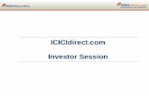 ICICIdirect.com Investor Sessioncontent.icicidirect.com/mailimages/InvestorPresentation_Final_Aug.pdf · Market scenario • The Indian market staged a strong recovery since March,