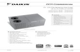 DCH Commercial - 0726 Tons 180 15 Tons L Non-powered convenience outlet; 0907¢½ Tons 240 20 Tons Low-ambient