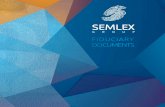 fiduciary documents - Semlex Group...Creation of a unique identification per applicant Detection of duplication by comparison 1: n* Data encryption Insertion of the passport number